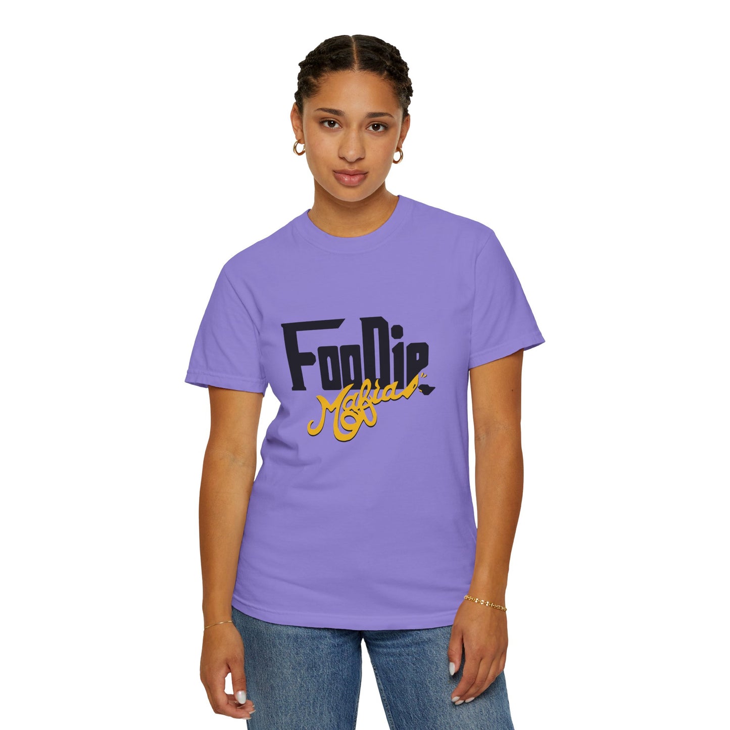 L.O.E.F Foodie Mafia Unisex Tee Shirt (Yellow)