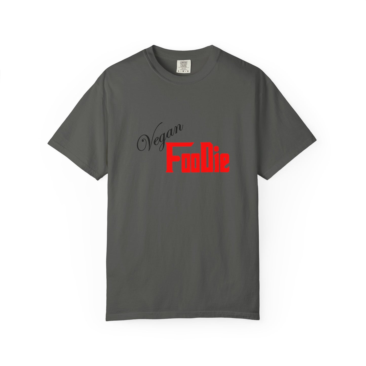 L.O.E.F Unisex Vegan Foodie Tee Shirt (Fiery Red)