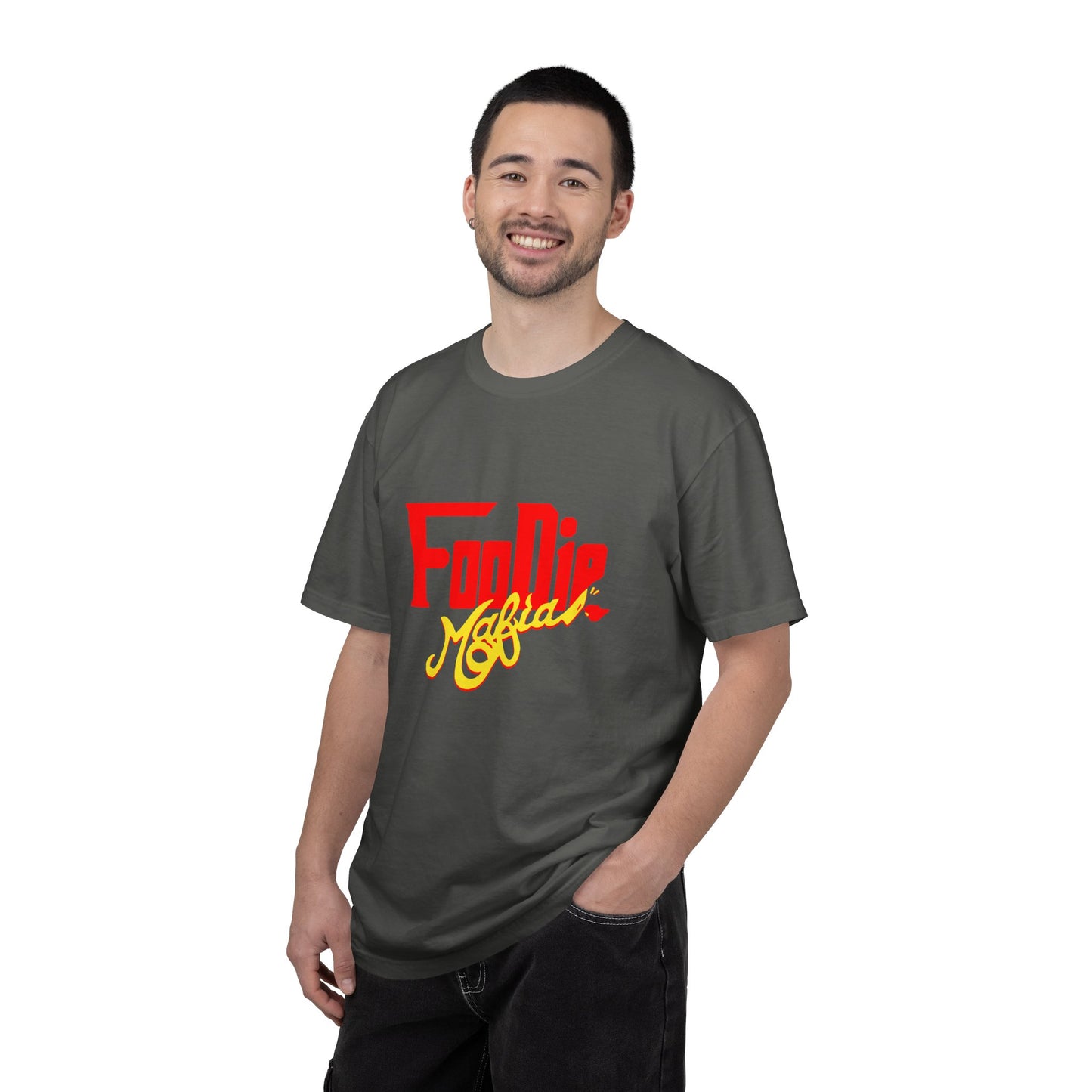 L.O.E.F Red Foodie Mafia Unisex Tee shirt (Bright Yellow)