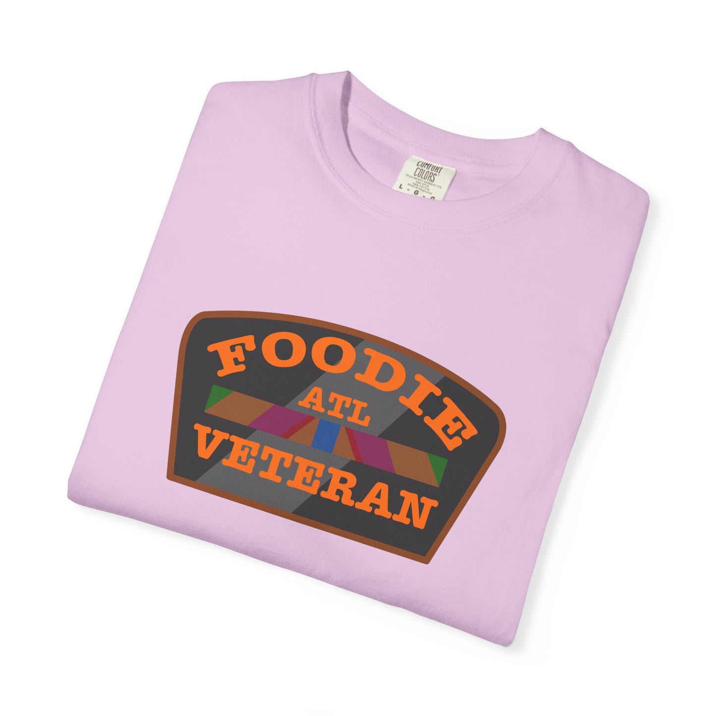 L.O.E.F Foodie Veteran ATL Unisex Tee Shirt (Orange)