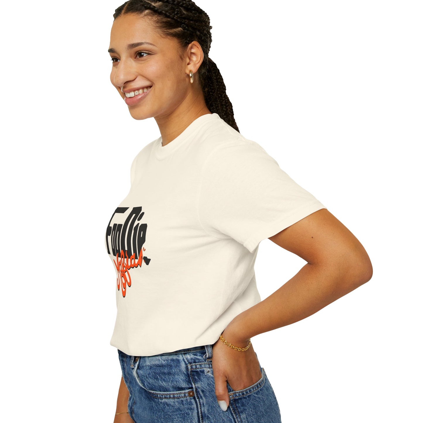L.O.E.F Foodie Mafia Unisex Tee Shirt (Flat Red)