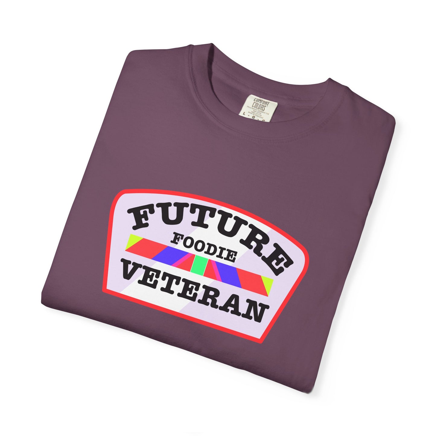 L.O.E.F Future Foodie Veteran Unisex Tee Shirt (Soft Pink)