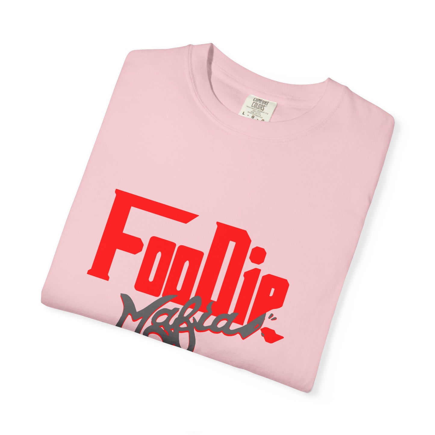 L.O.E.F Red Foodie Mafia Unisex Tee Shirt (Dark Grey)