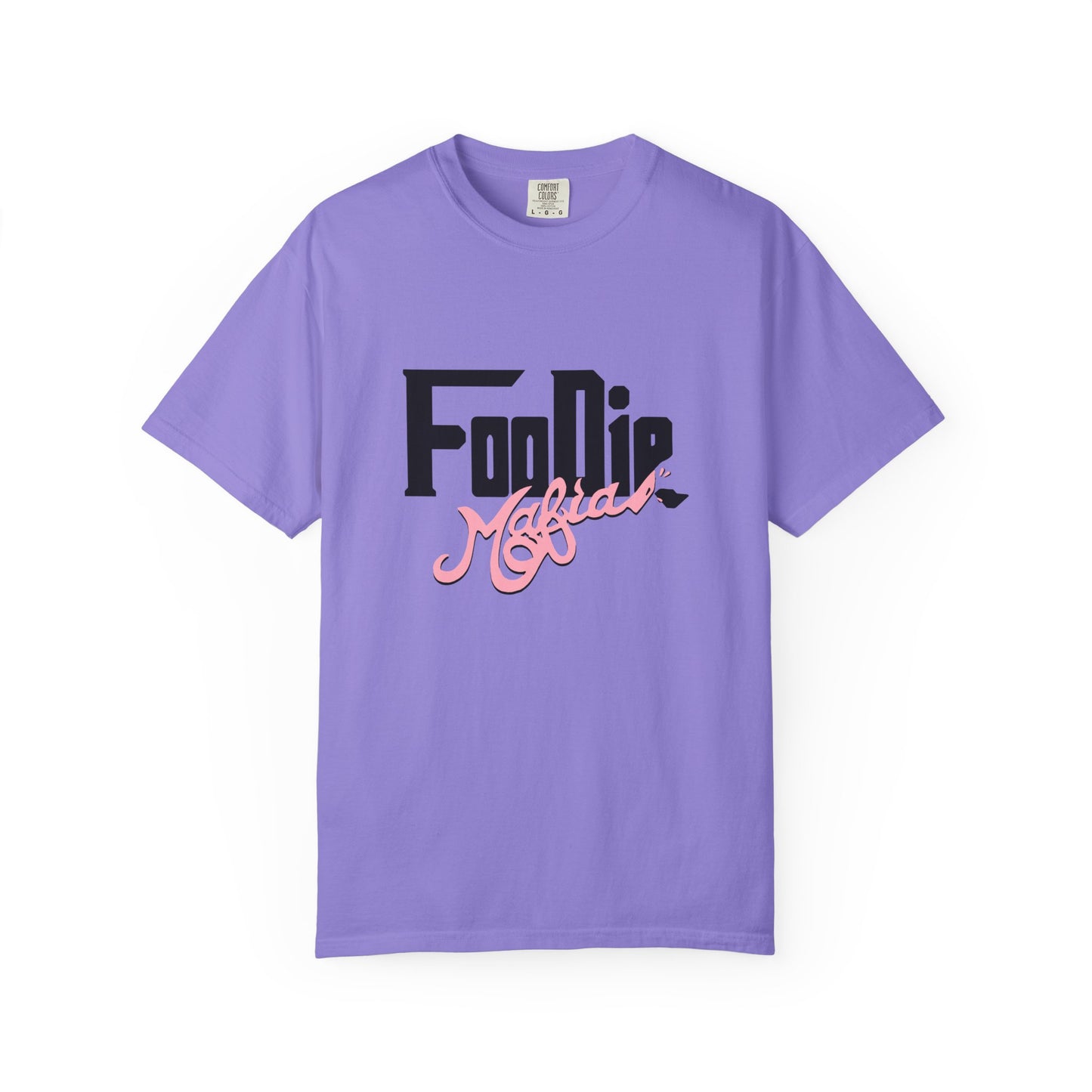 L.O.E.F Foodie Mafia Unisex Tee shirt (Soft Pink)