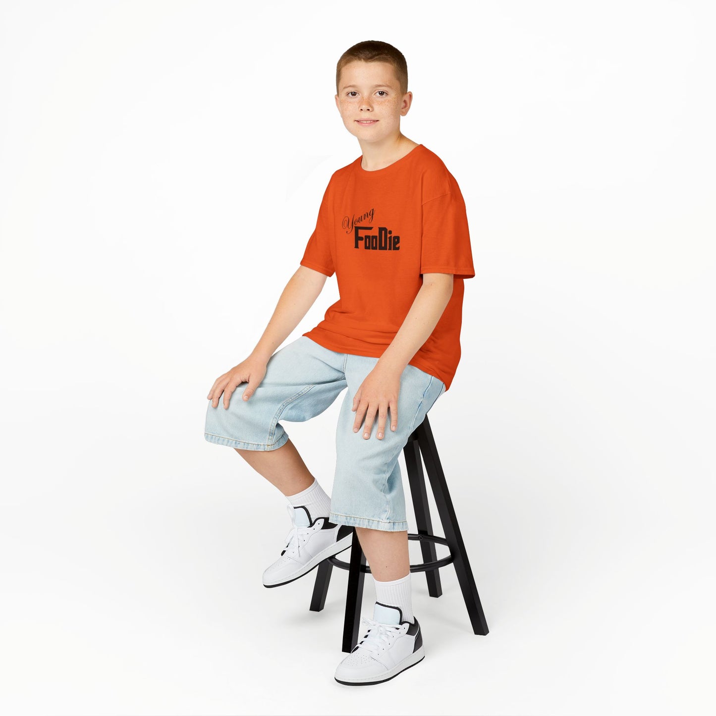L.O.E.F Young Foodie Kids Tee Shirt (Black)