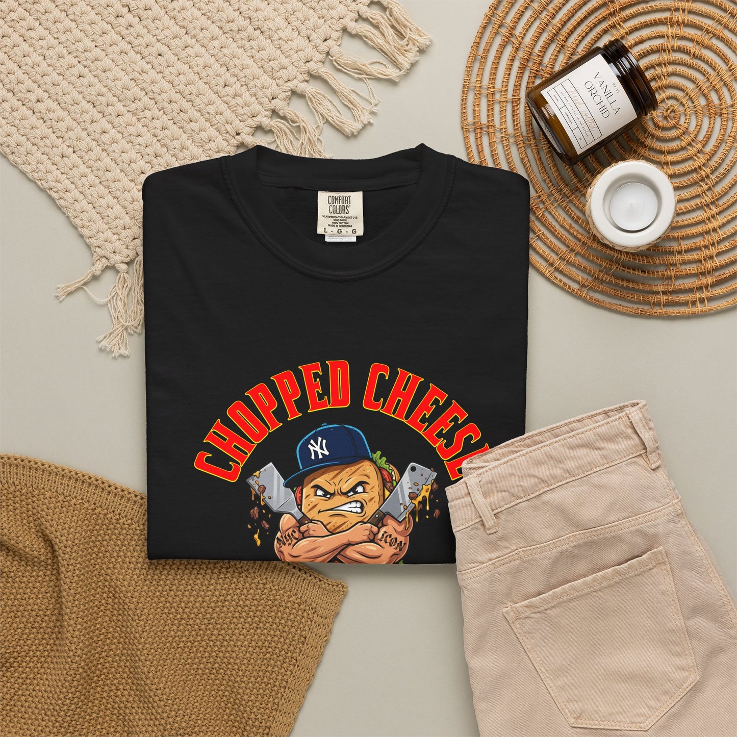 L.O.E.F Mafia Chopped Cheese Unisex Tee Shirt