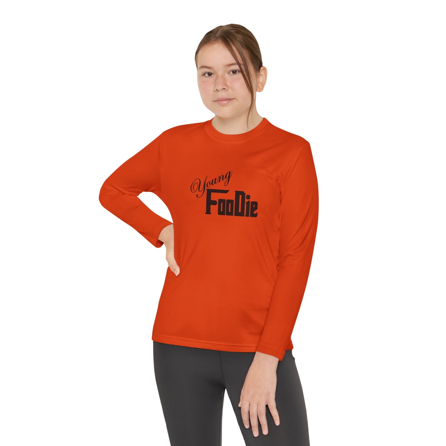 L.O.E.F Young Foodie Youth Long Sleeve Tee (Black)