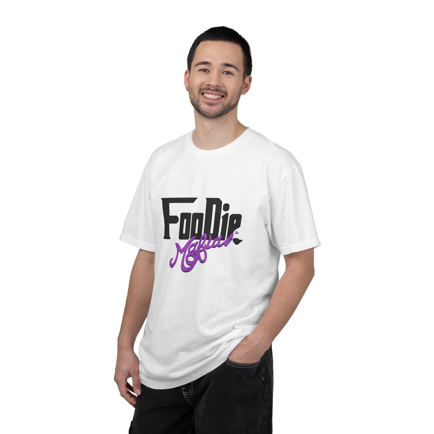 L.O.E.F Foodie Mafia Unisex Tee shirt (Bright Purple)