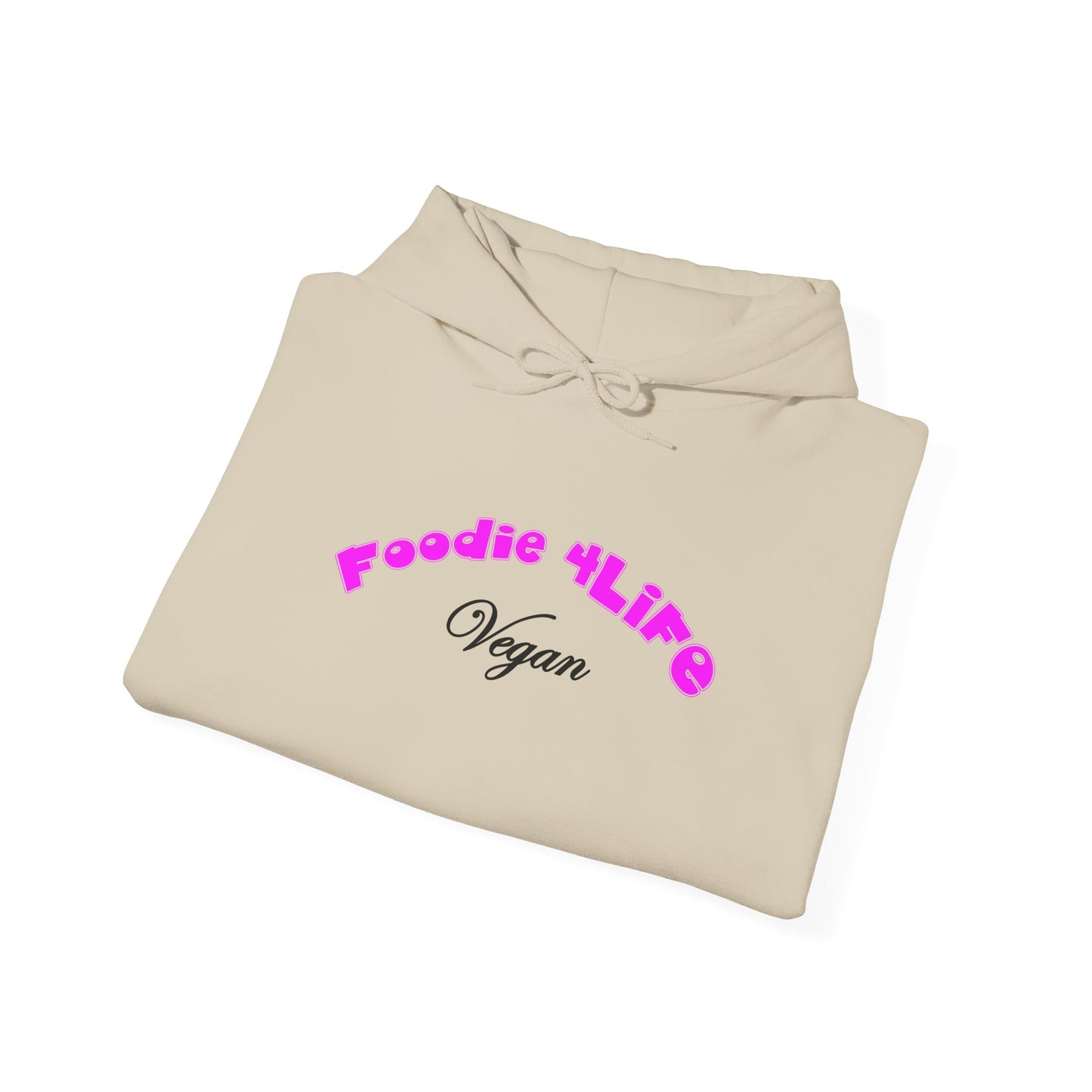 L.O.E.F Foodie 4Life Vegan Hoodie (Fuchsia)