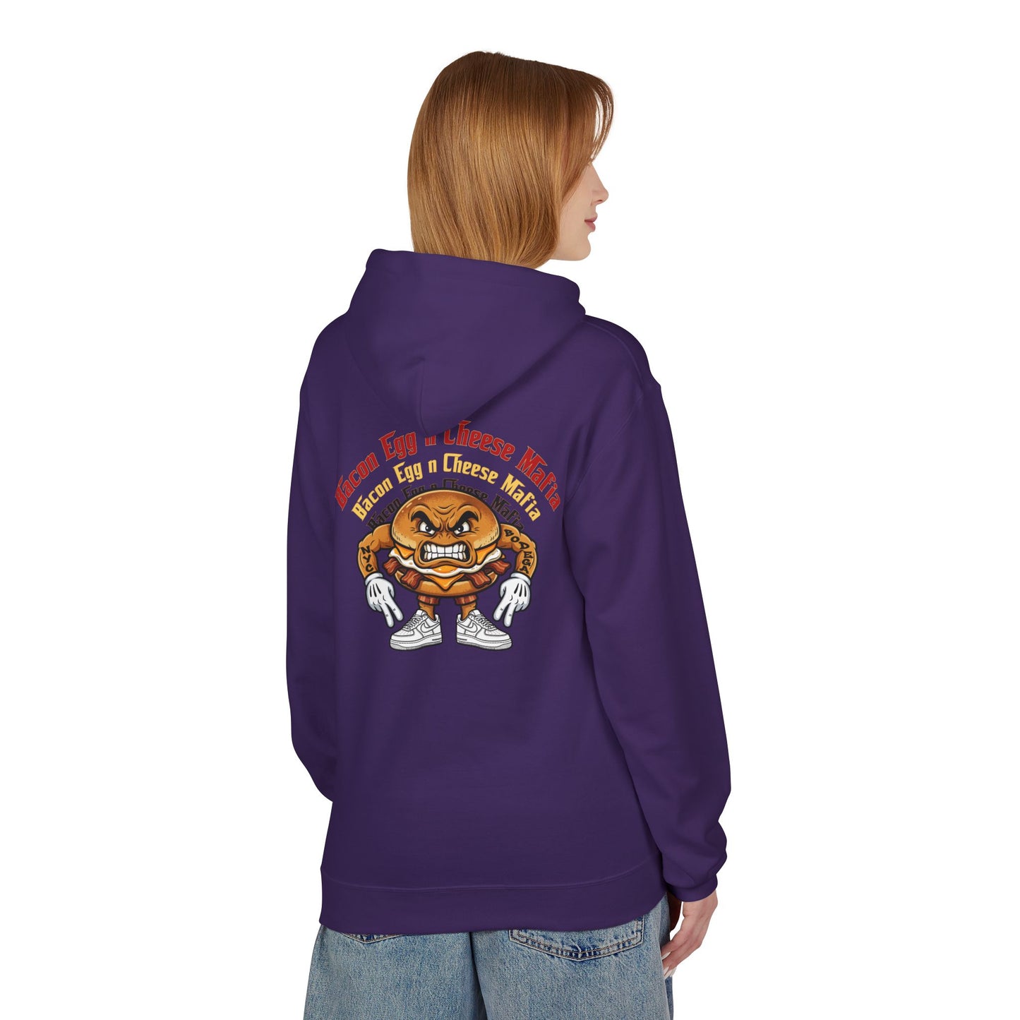 L.O.E.F Bacon Egg n Cheese Mafia Unisex Hoodie
