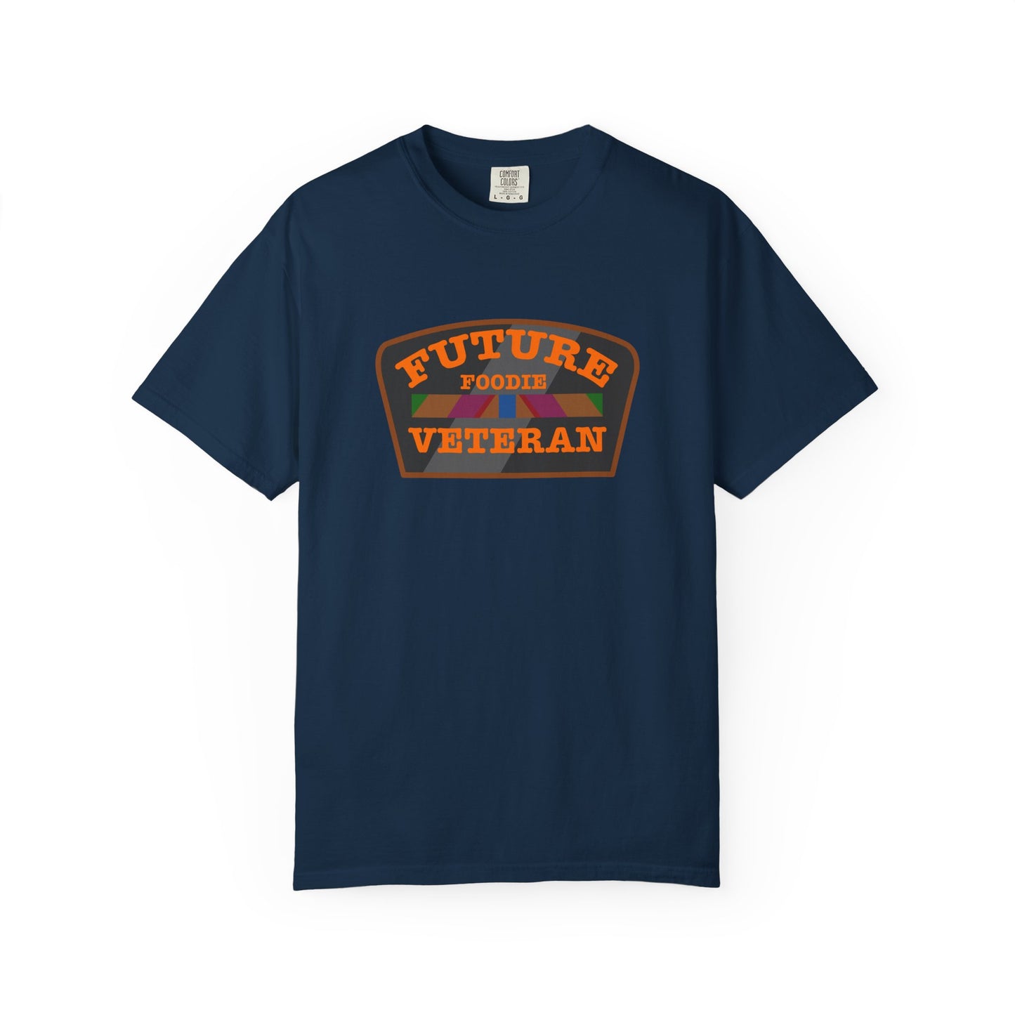 L.O.E.F Future Foodie Veteran Unisex Tee Shirt (Orange)