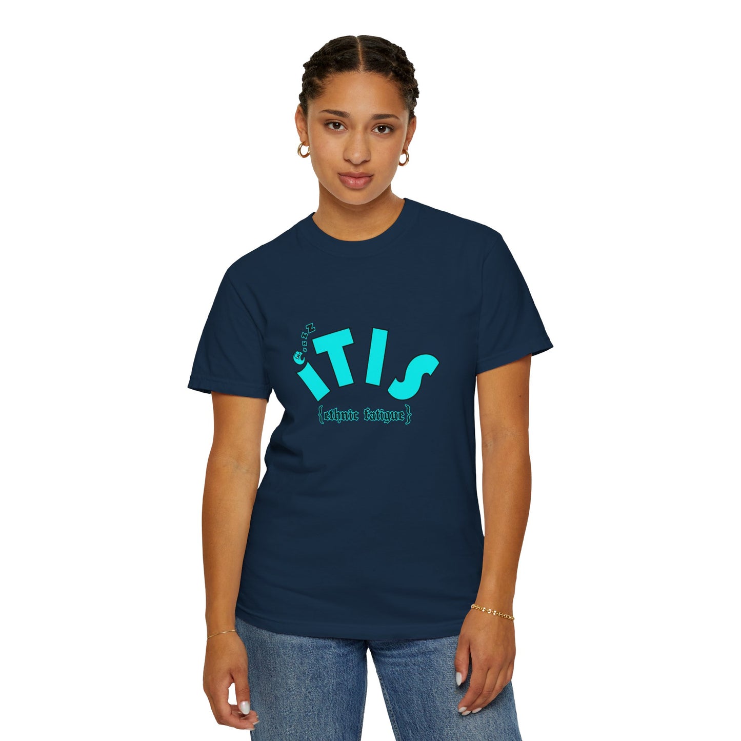 L.O.E.F ITIS Unisex Tee shirt (Blue)