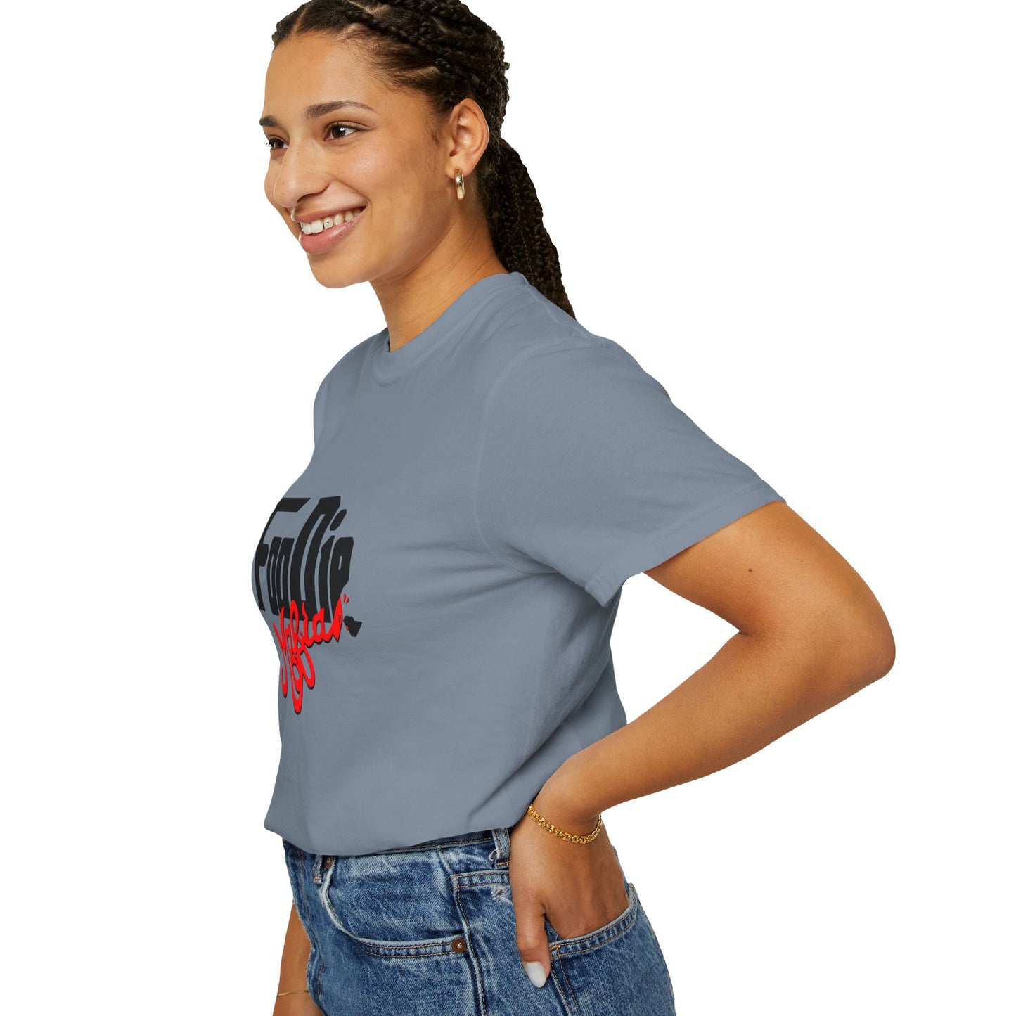 L.O.E.F Foodie Mafia Unisex Tee Shirt (Flat Red)