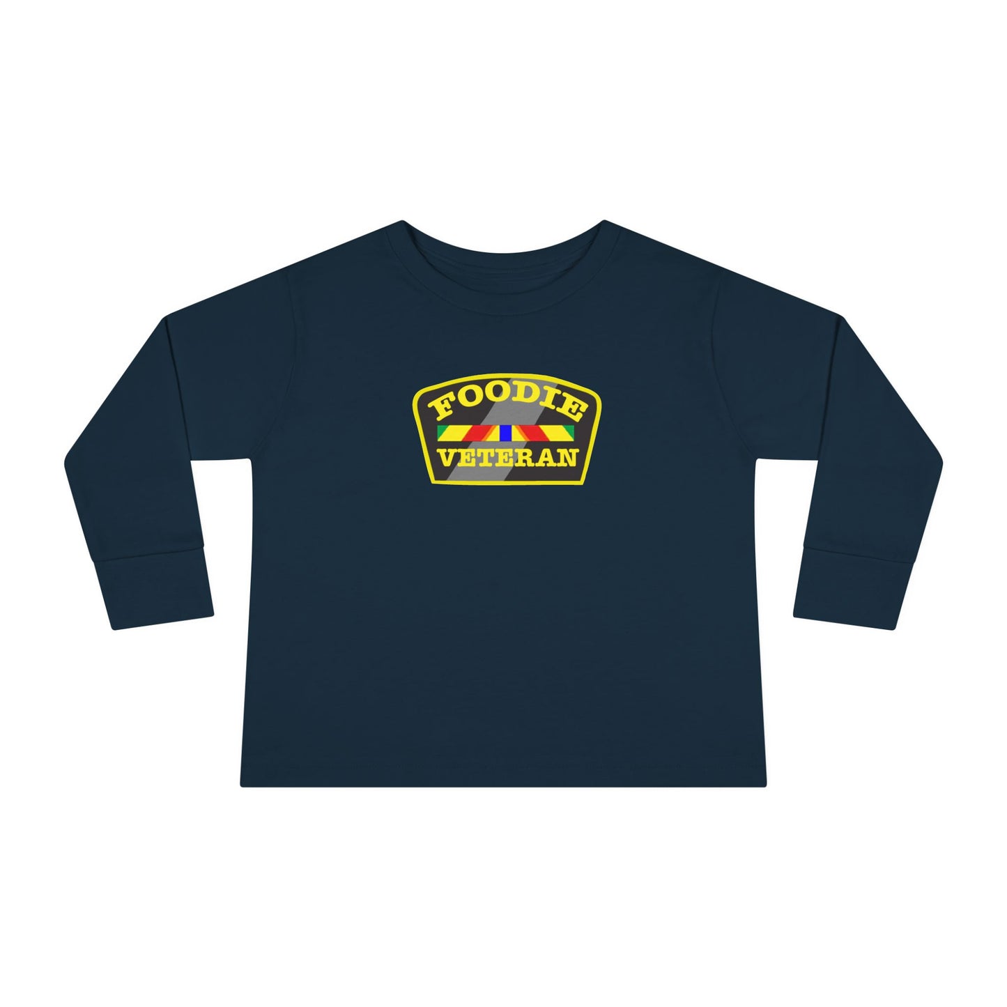 L.O.E.F Foodie Veteran Toddler Long Sleeve Tee