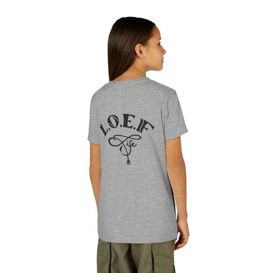 L.O.E.F Foodie 4Life Young Tee Shirt  (Violet)