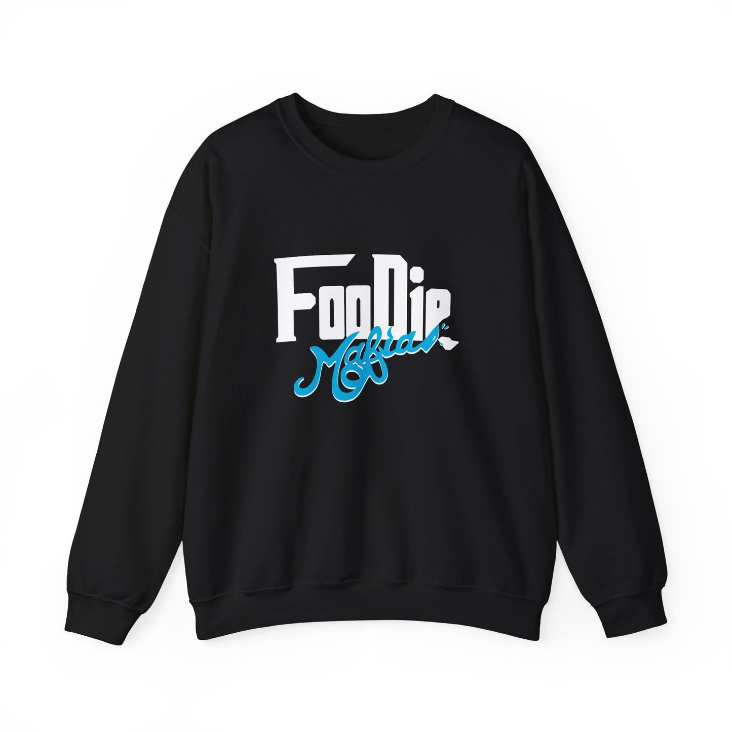 L.O.E.F White Foodie Mafia Unisex Sweatshirt (Apricot)