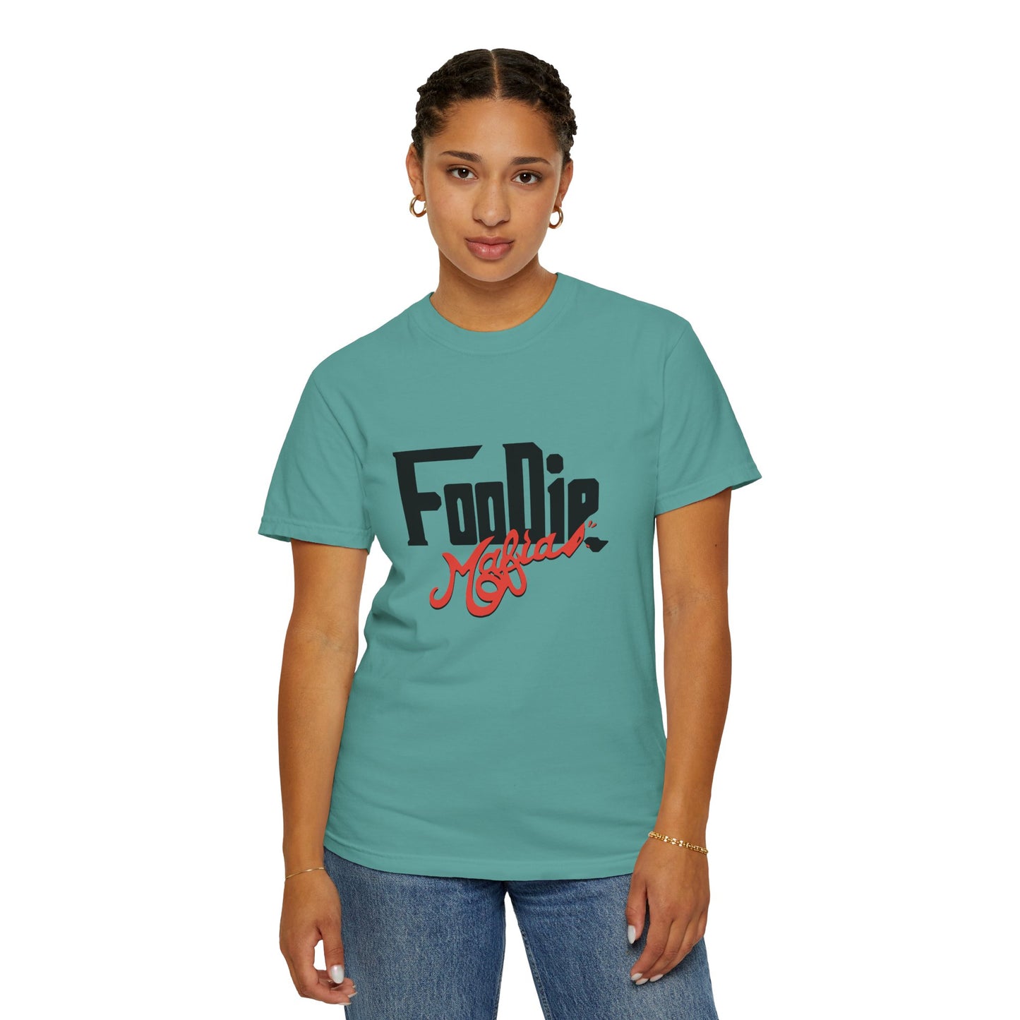 L.O.E.F Foodie Mafia Unisex Tee shirt (Flat Red)
