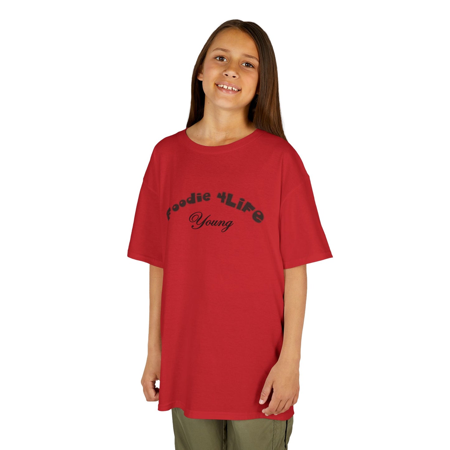 L.O.E.F Foodie 4Life Young Tee Shirt  (Black)