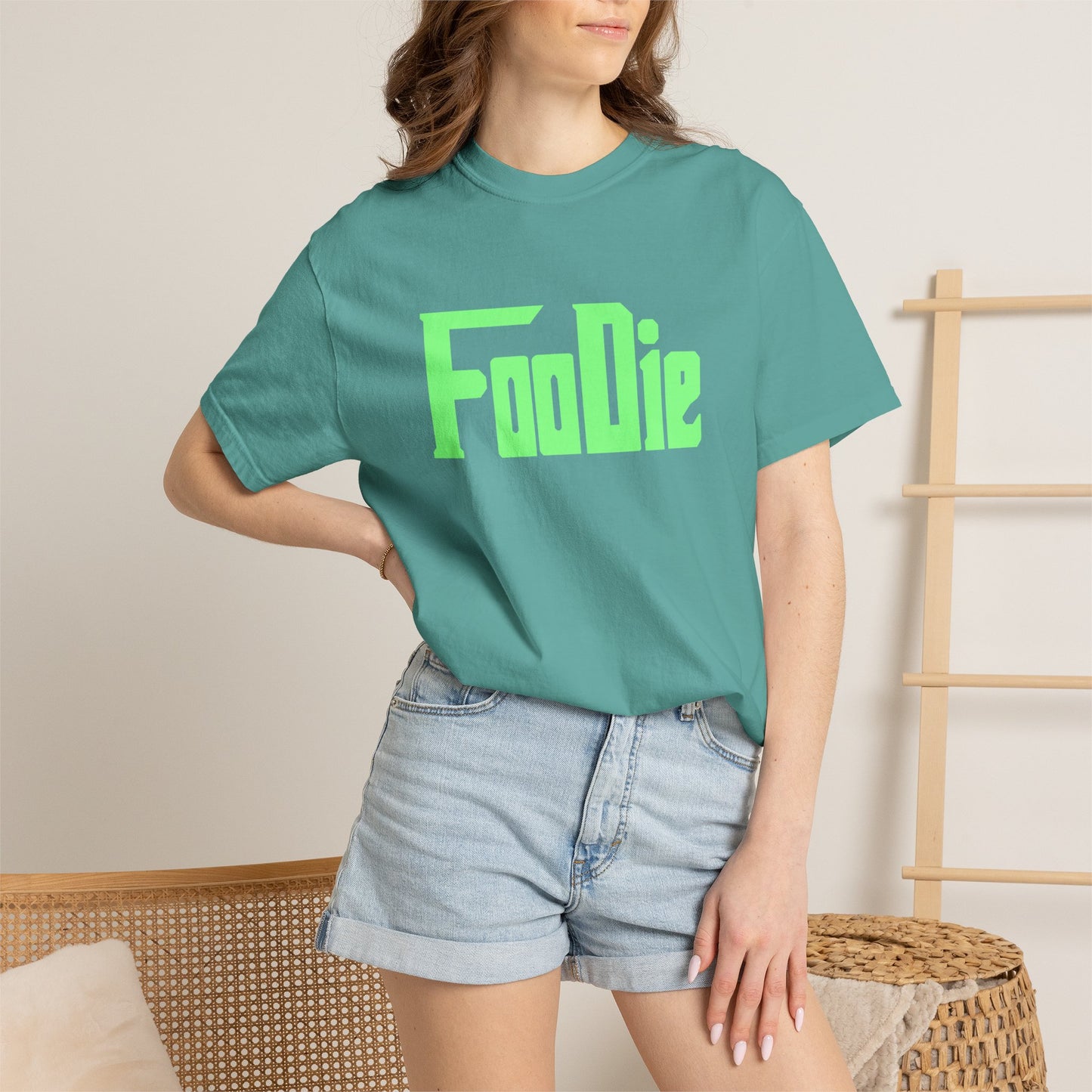 L.O.E.F Foodie Unisex Tee Shirt (Mint Green)