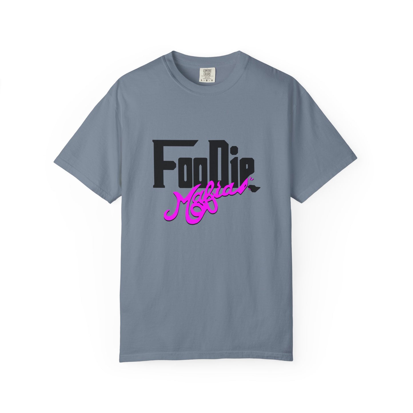 L.O.E.F Foodie Mafia Unisex Tee Shirt (Bright Purple)