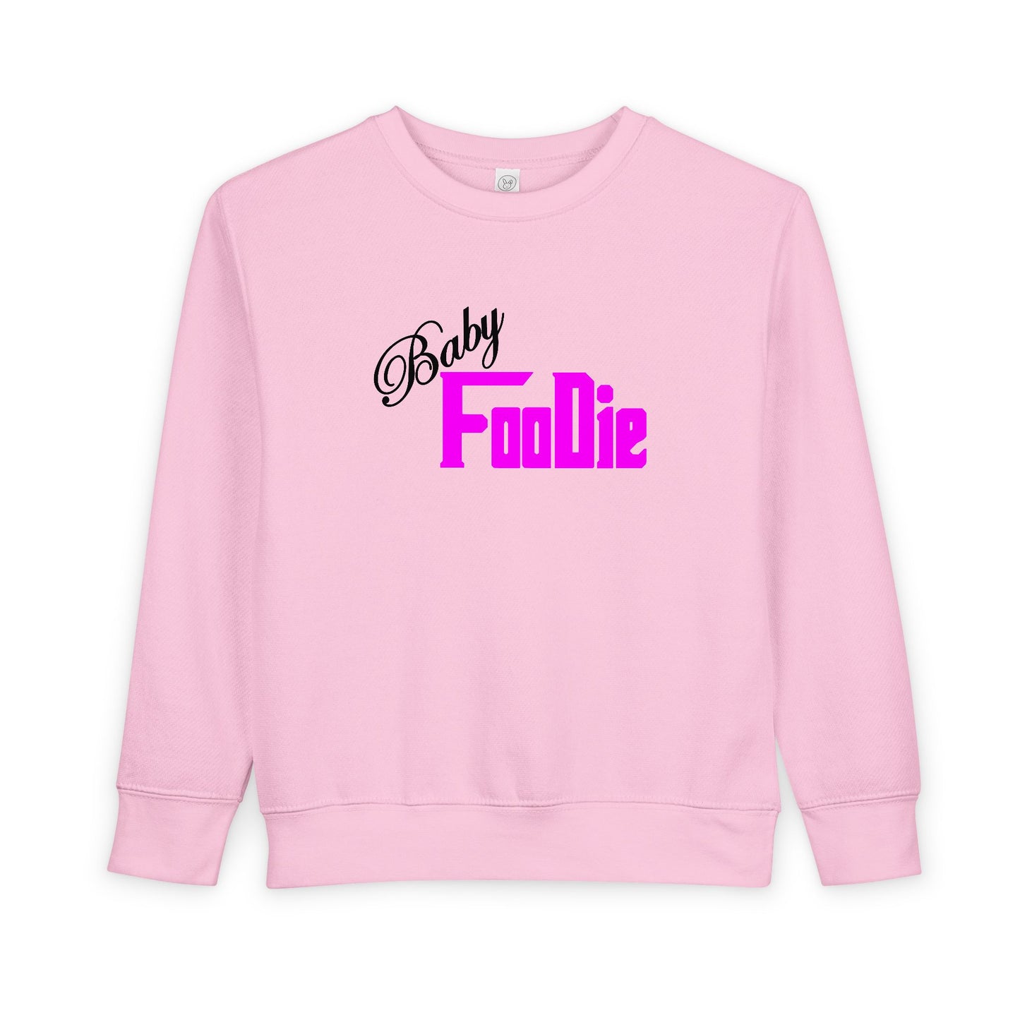 L.O.E.F Baby Foodie Toddler Sweatshirt (Fuchsia)