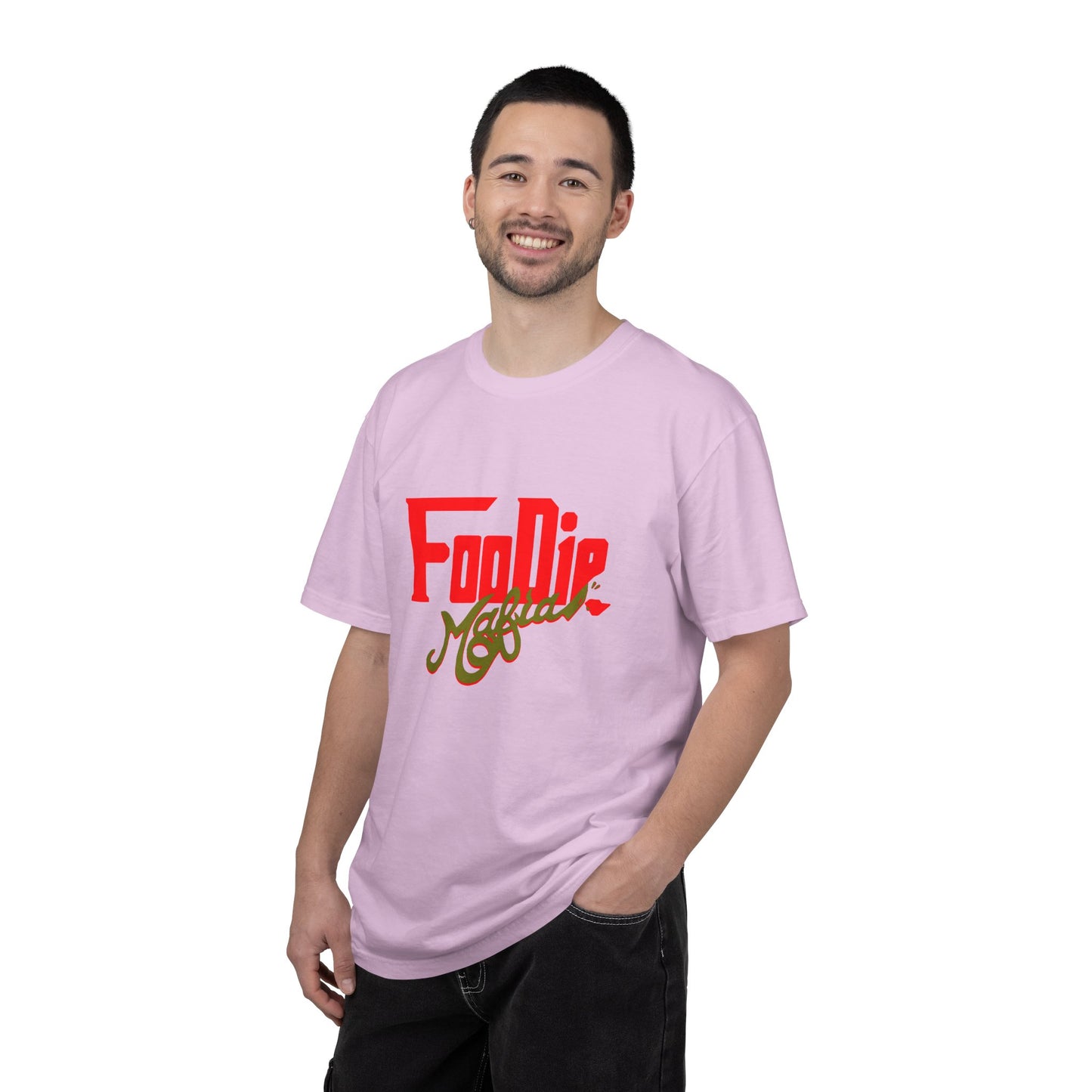 L.O.E.F Red Foodie Mafia Unisex Tee Shirt (Olive)