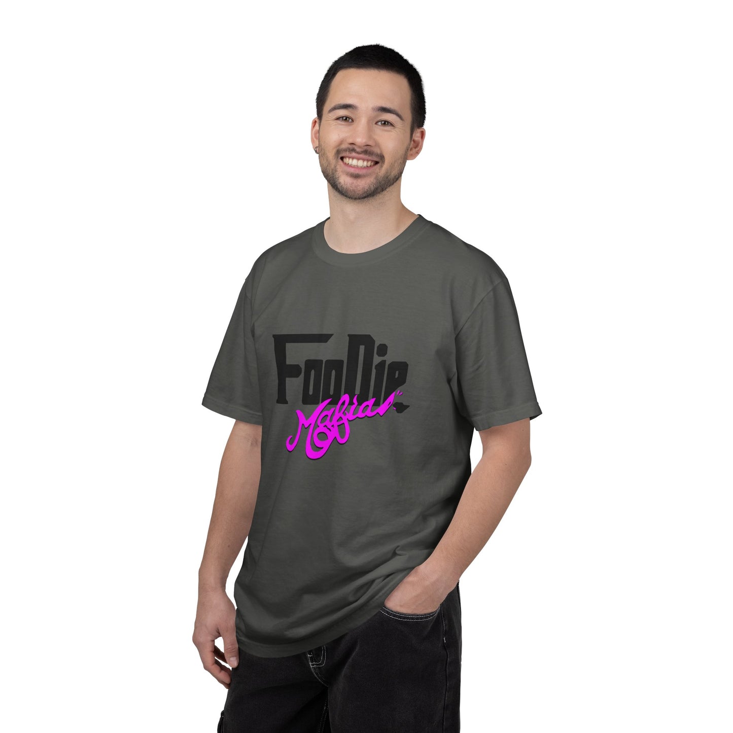 L.O.E.F Foodie Mafia Unisex Tee Shirt (Bright Purple)