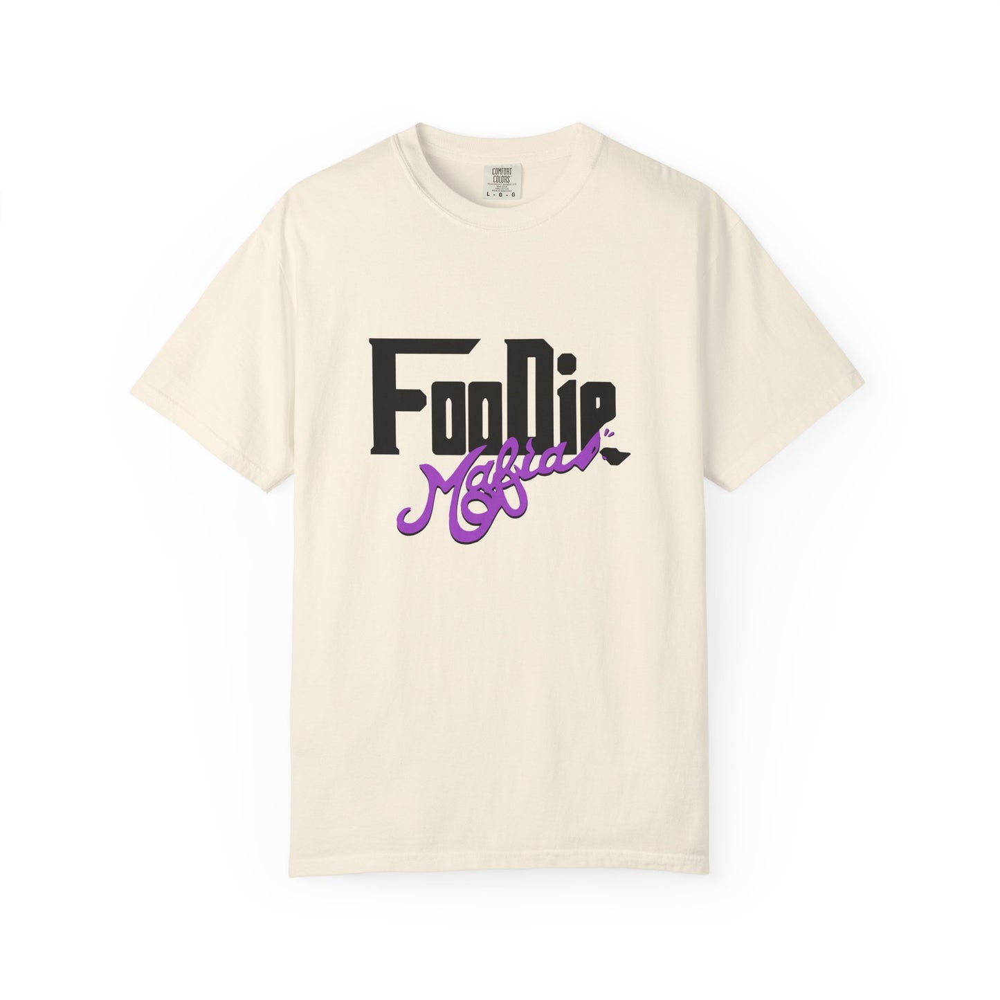 L.O.E.F Foodie Mafia Unisex Tee shirt (Bright Purple)