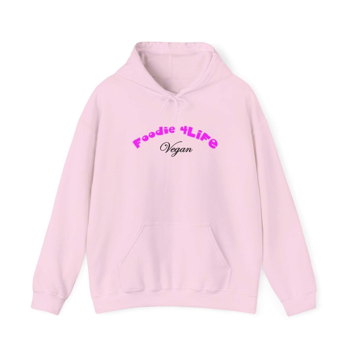 L.O.E.F Foodie 4Life Vegan Hoodie (Fuchsia)