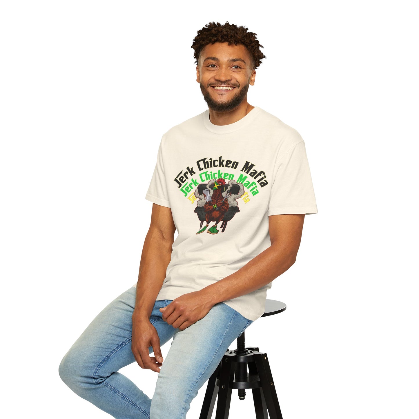 L.O.E.F Jerk Chicken Mafia Unisex Tee Shirt