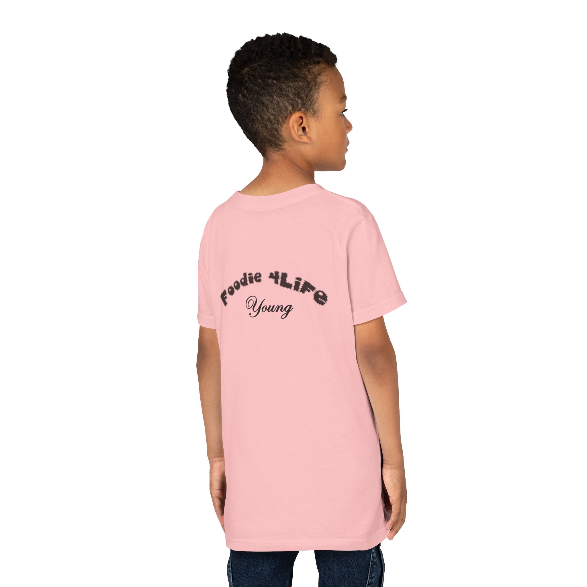 L.O.E.F Foodie 4Life Young Short Sleeve Tee (Black)