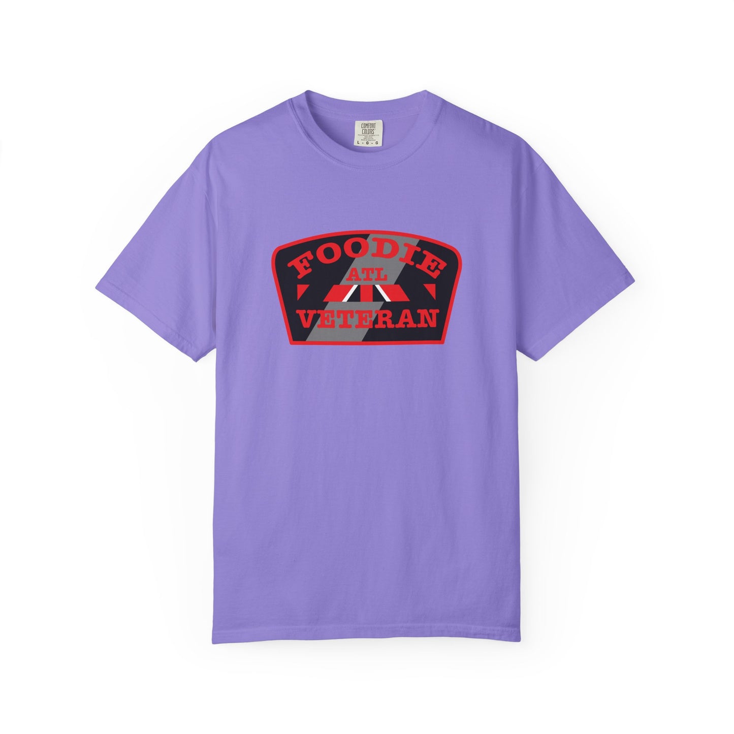 L.O.E.F Foodie Veteran ATL Unisex Tee Shirt (Red)