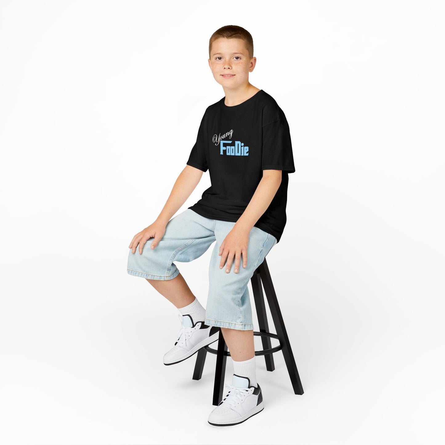 L.O.E.F White Young Foodie Kids Tee Shirt