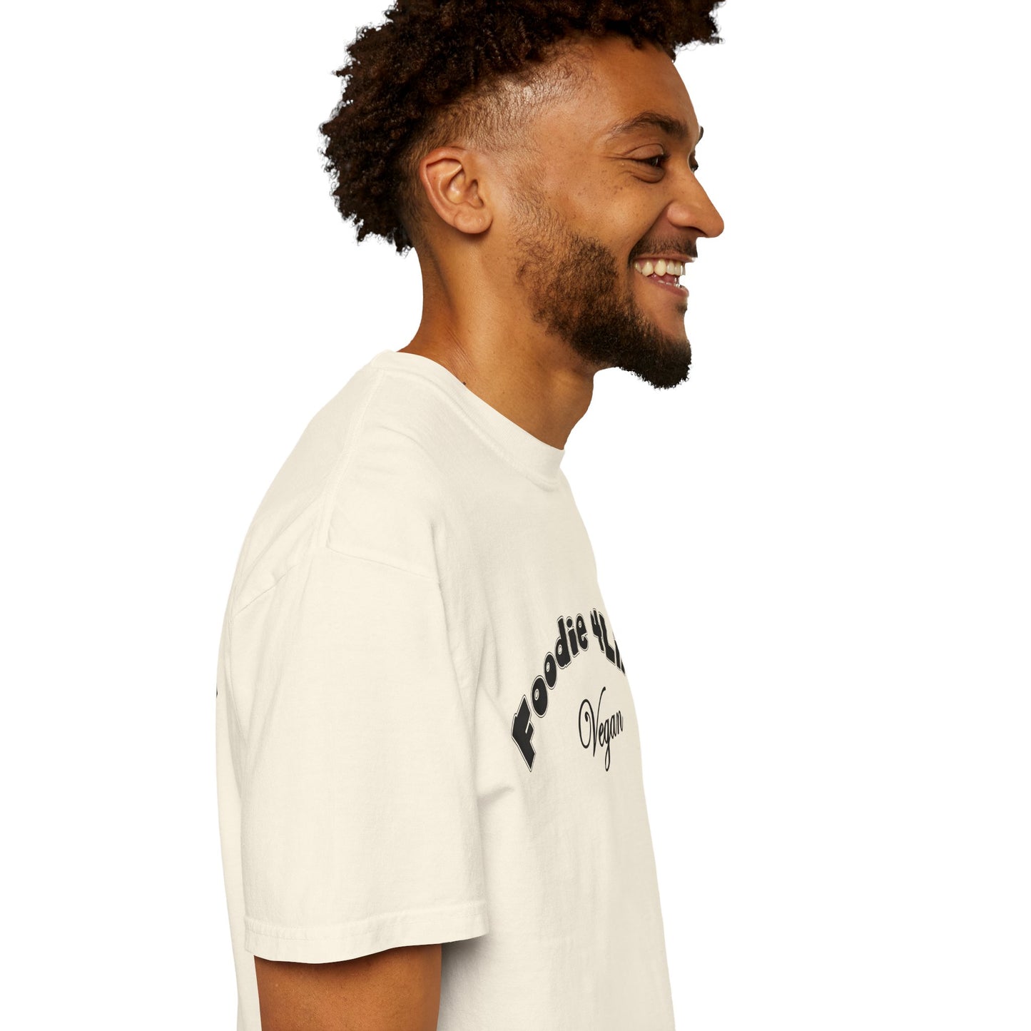 L.O.E.F Foodie 4Life Vegan Unisex Tee Shirt (Black)