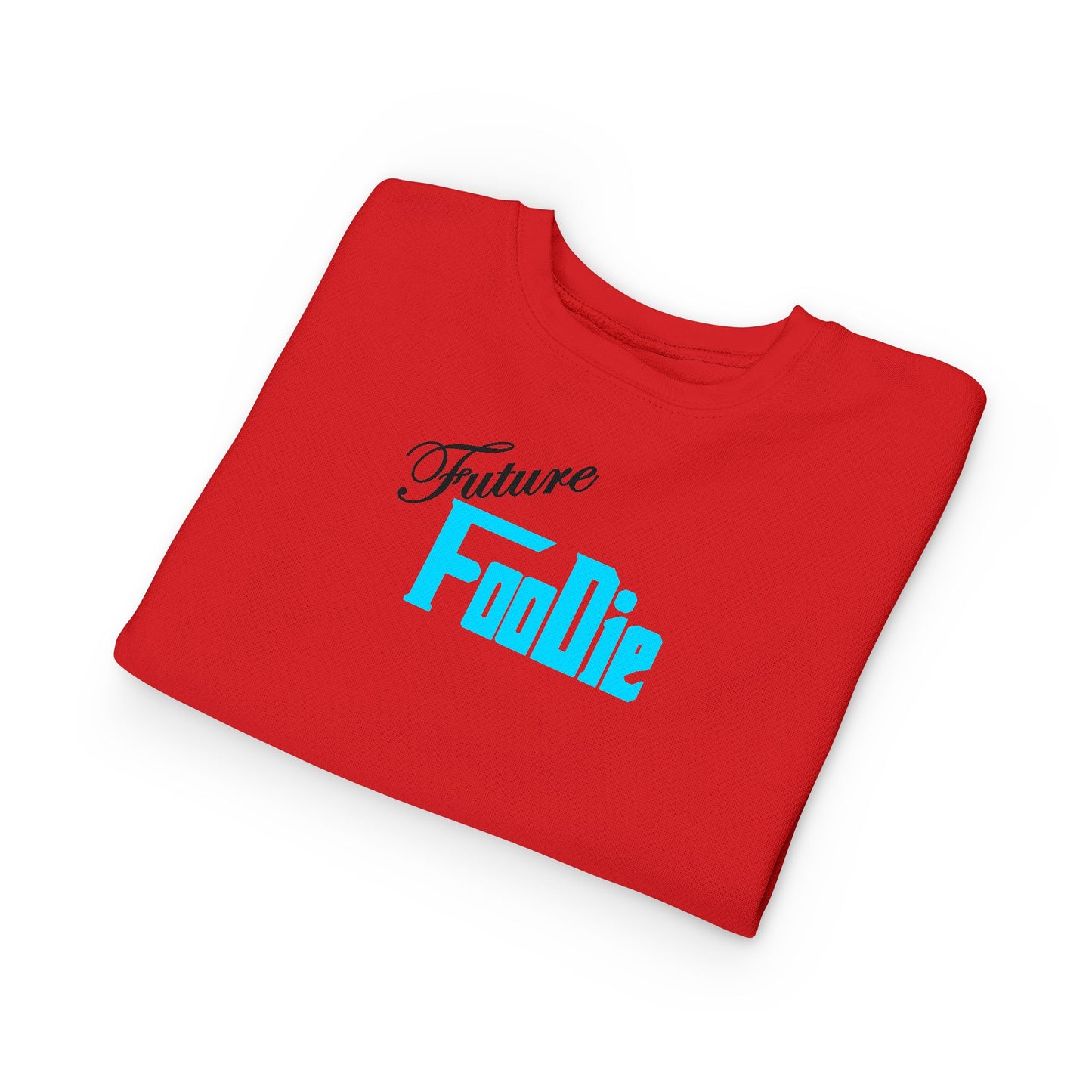 L.O.E.F Future Foodie Toddler Sweatshirt (Neon Blue)