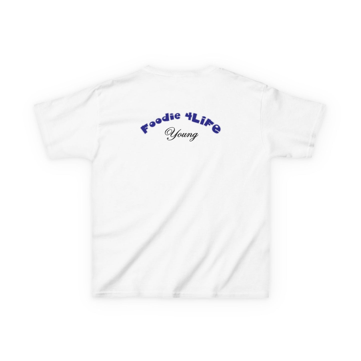 L.O.E.F Foodie 4Life Young Tee Shirt  (Dark Blue)