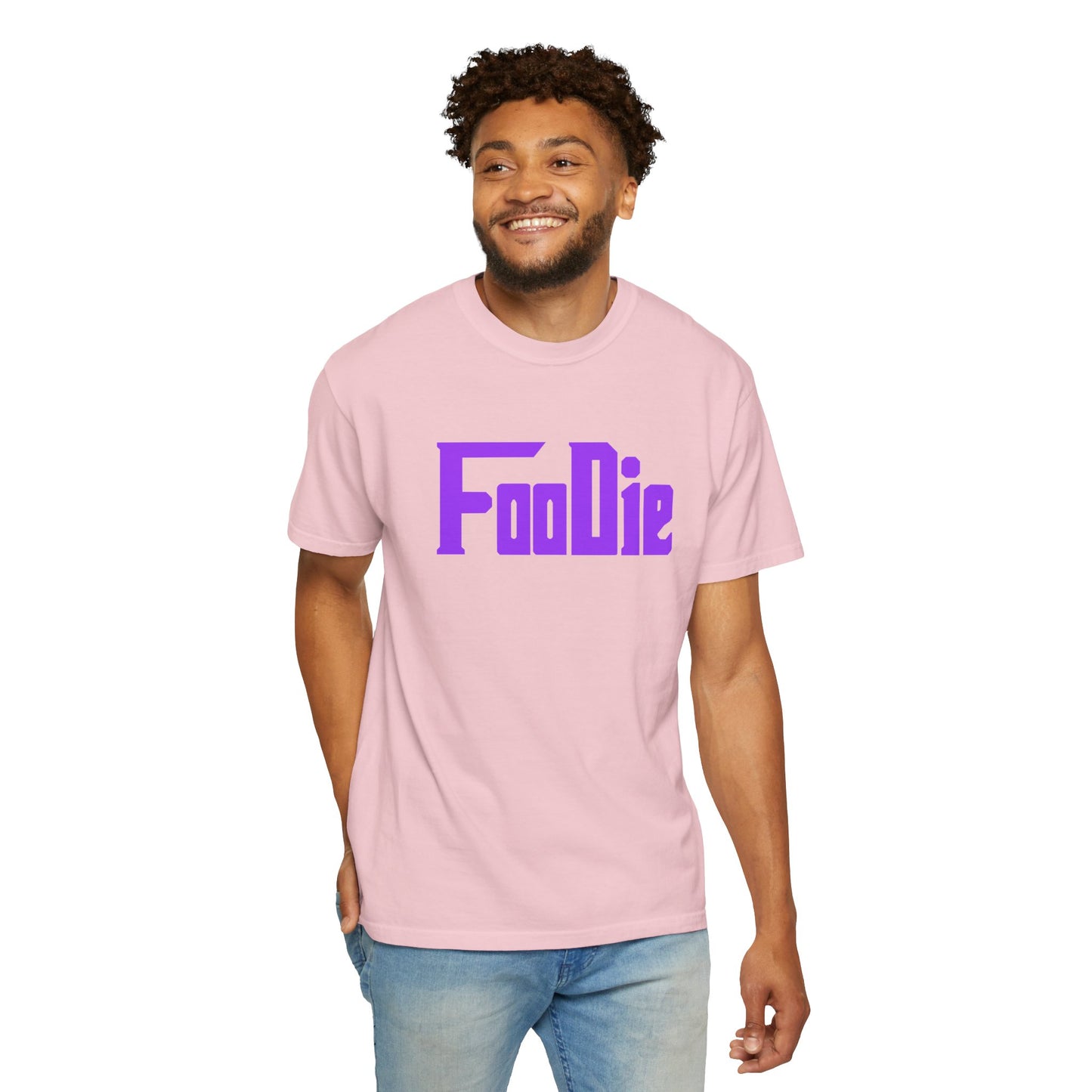 LO.E.F Foodie Unisex Tee Shirt (Bright Purple)