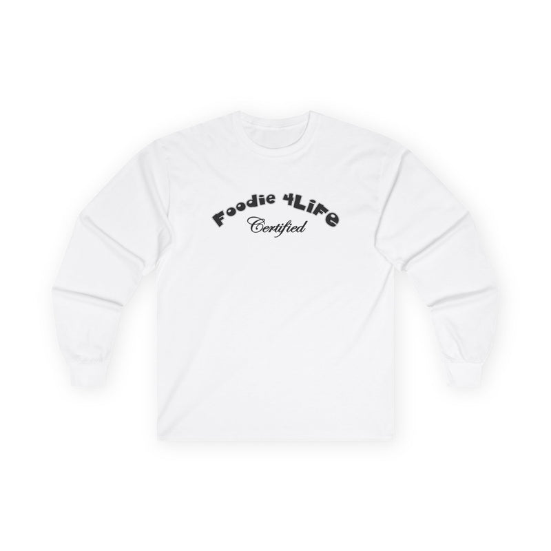 L.O.E.F Foodie 4Life Certified Long Sleeve Tee (Black)
