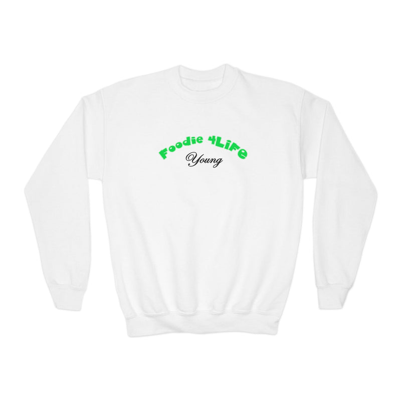 L.O.E.F Foodie 4Life Young Sweatshirt  (Neon Green)