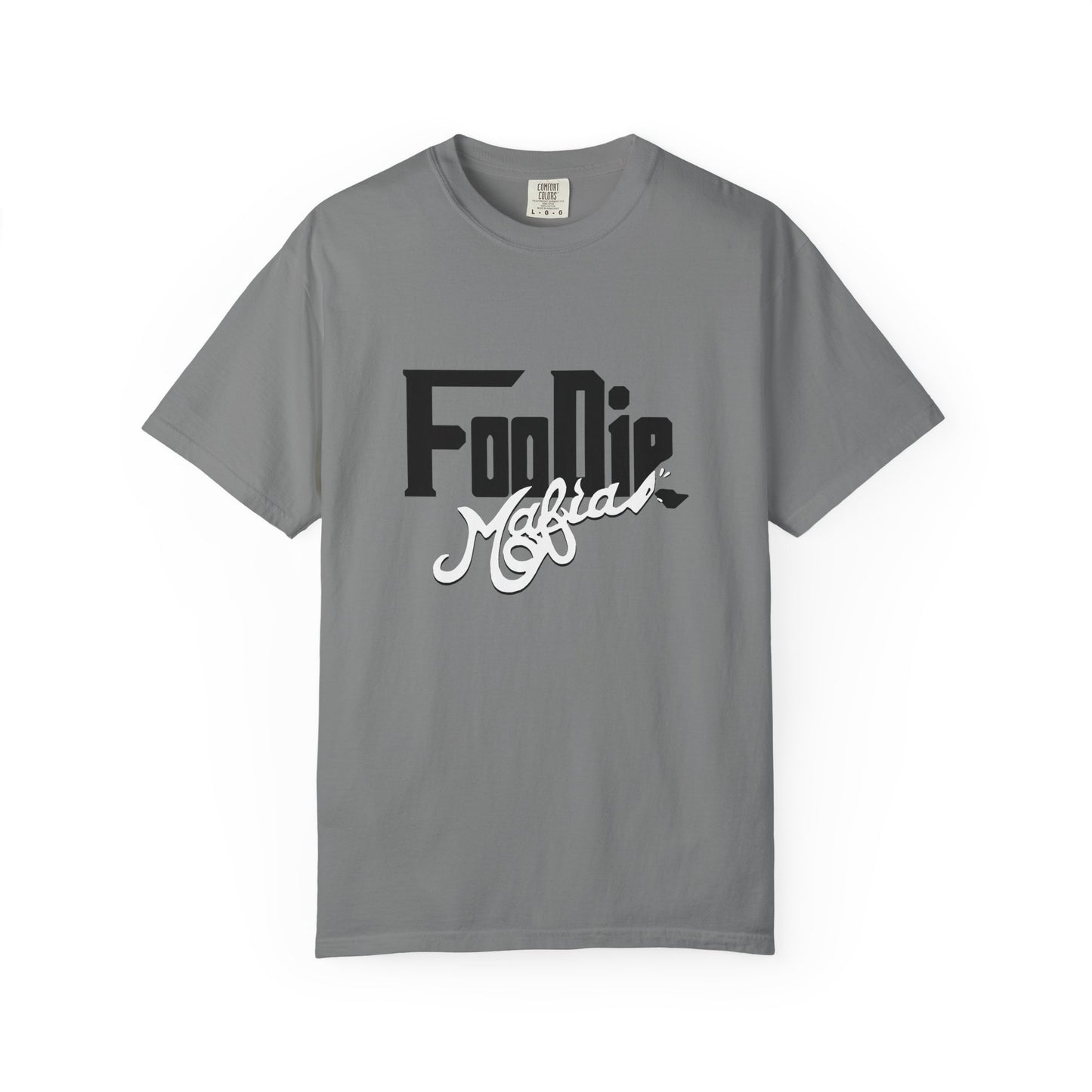 L.O.E.F Foodie Mafia Unisex Tee shirt (White)