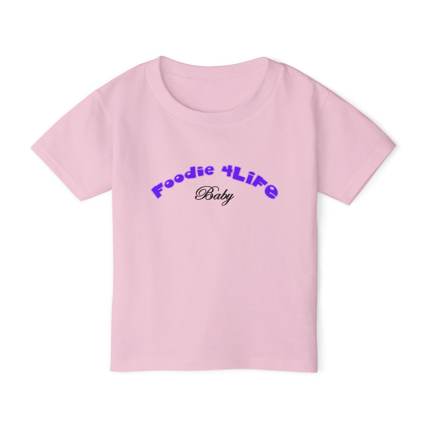 L.O.E.F Foodie 4Life Baby Tee Shirt  (Violet)