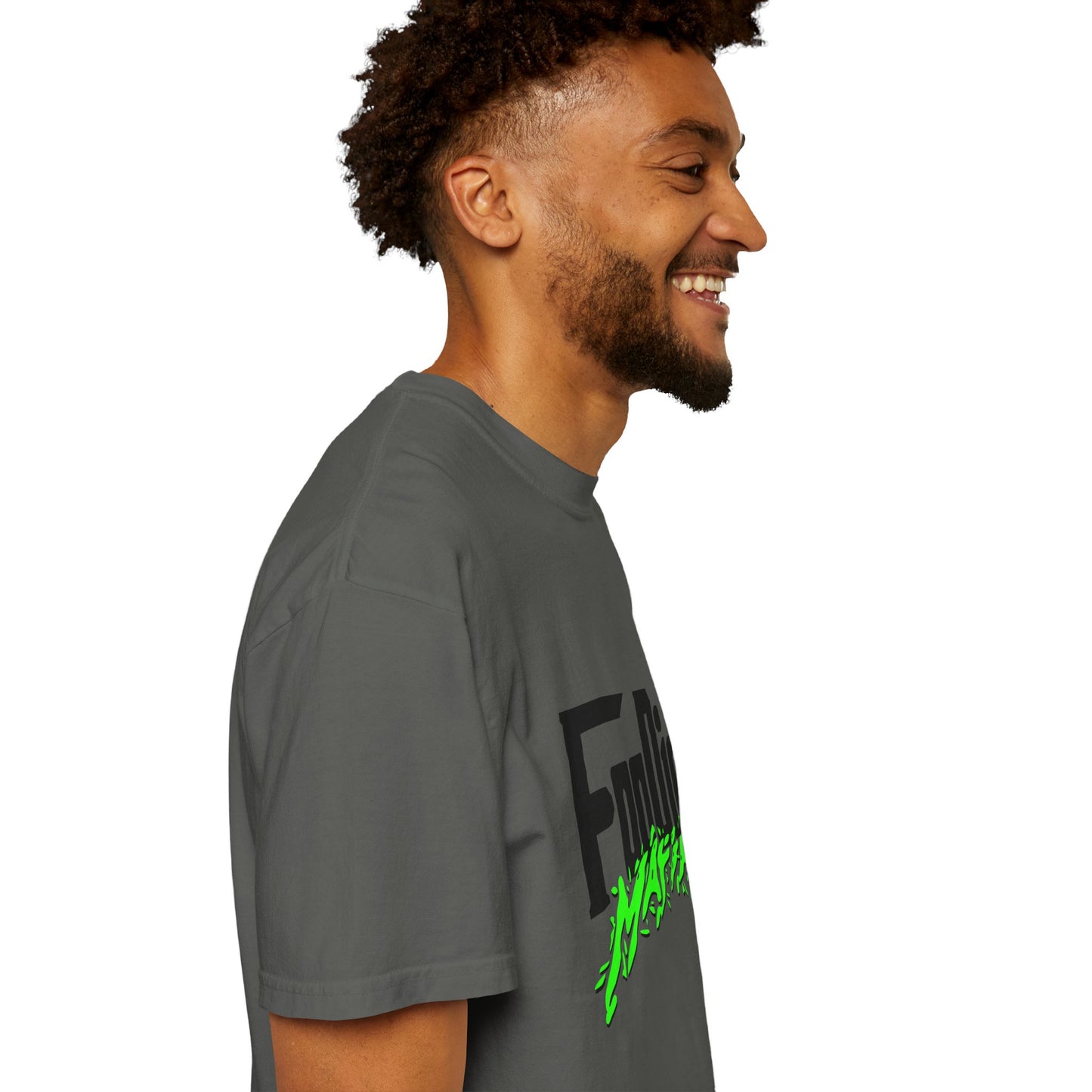 L.O.E.F Foodie Mafia Tee Shirt (Neon Green)