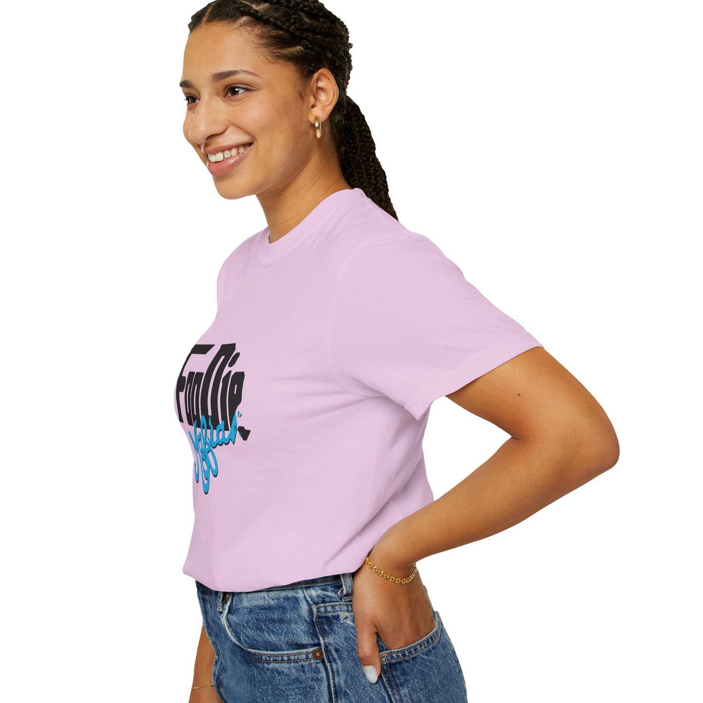 L.O.E.F Foodie Mafia Unisex Tee Shirt (Apricot)