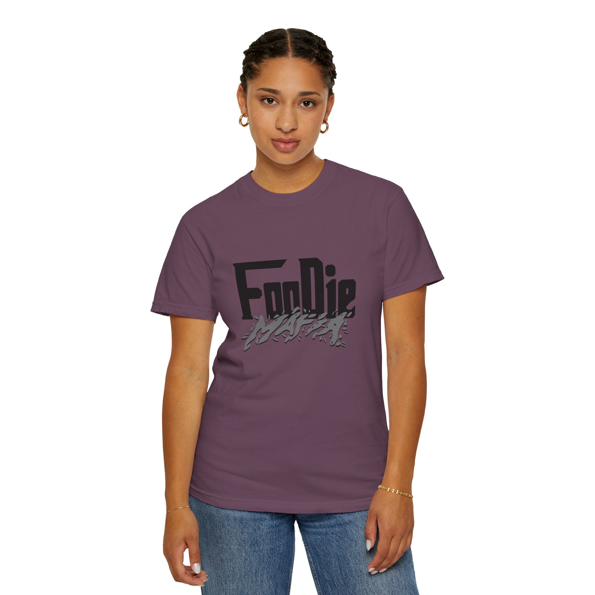 L.O.E.F Foodie Mafia Tee Shirt (Grey)