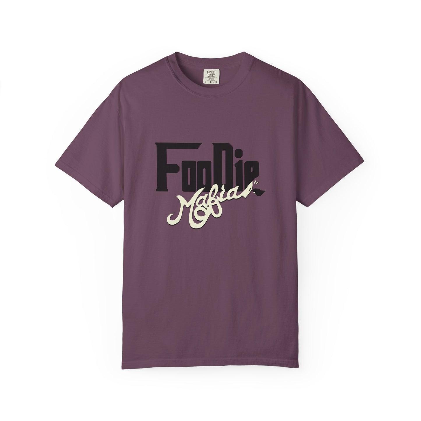 L.O.E.F Foodie Mafia Unisex Tee Shirt (Cream)