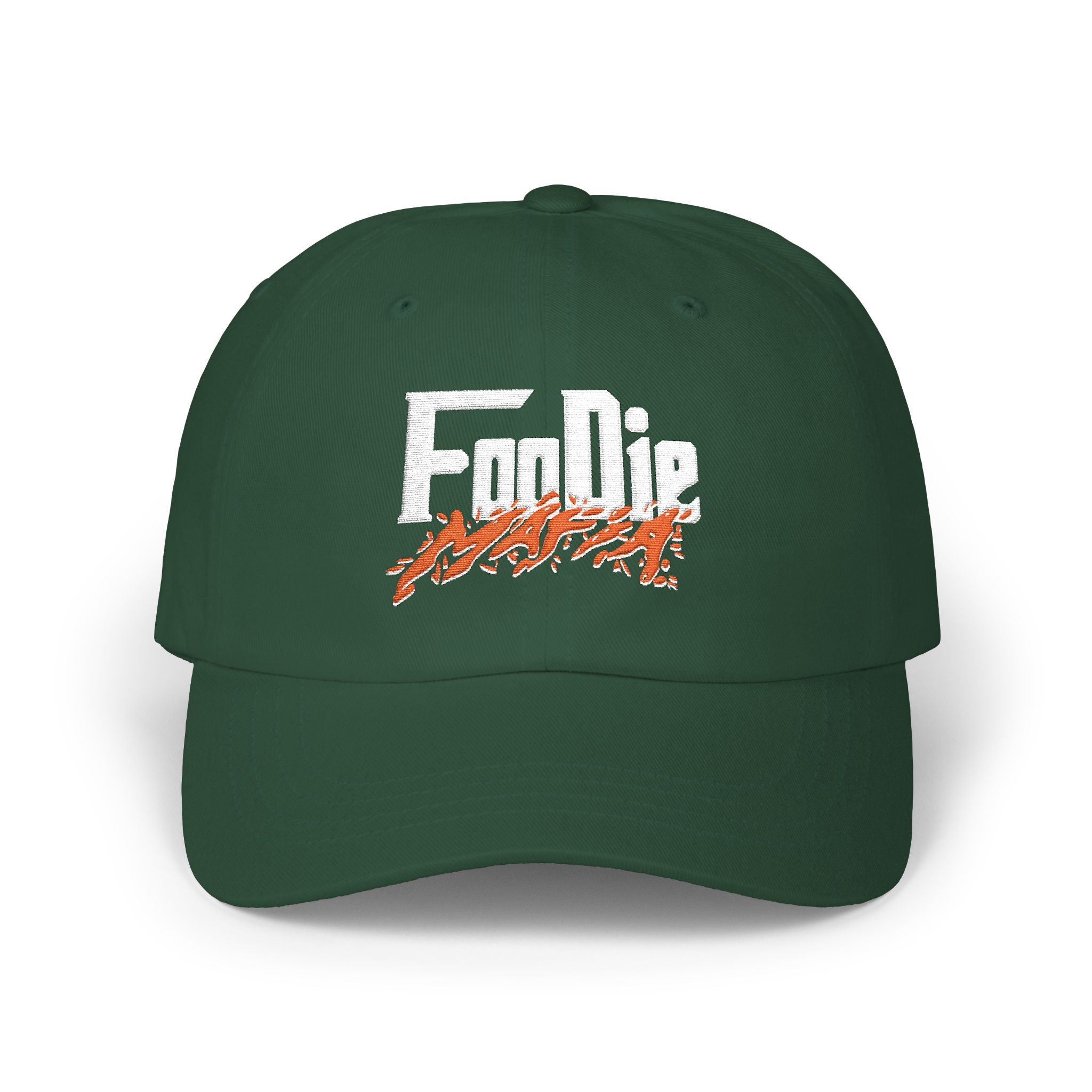 L.O.E.F  White Foodie Mafia Cap (Rust)