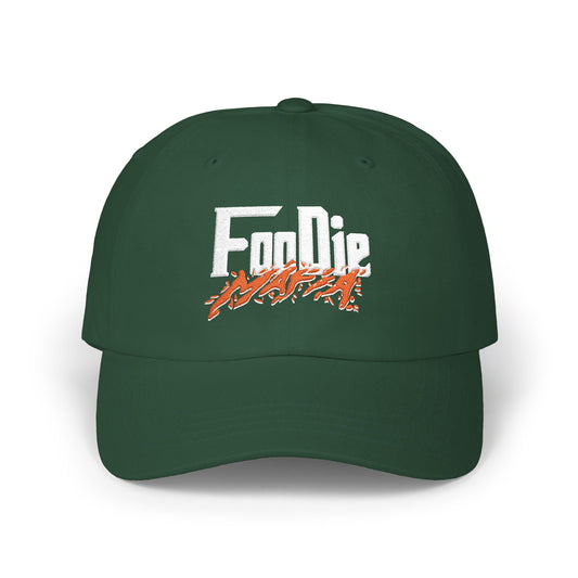 L.O.E.F  White Foodie Mafia Cap (Rust)