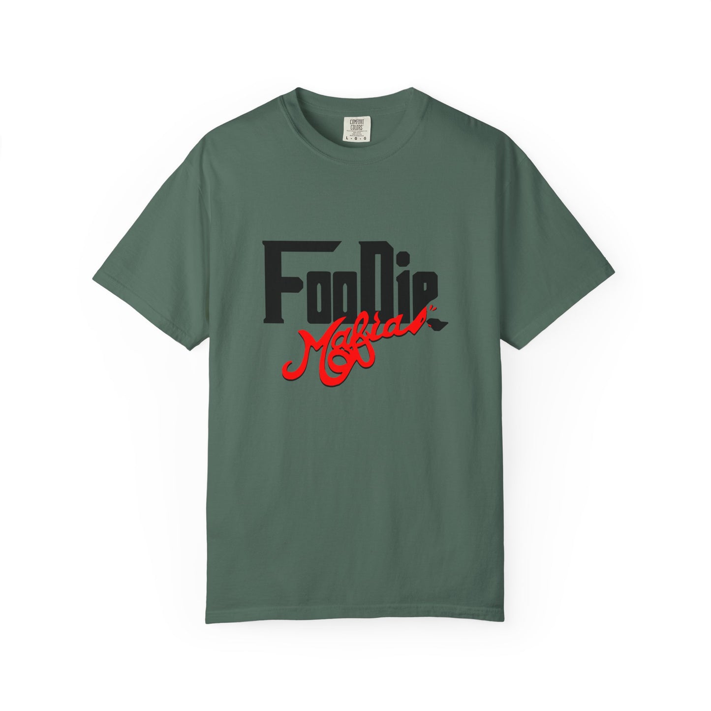 L.O.E.F Foodie Mafia Unisex Tee Shirt (Flat Red)