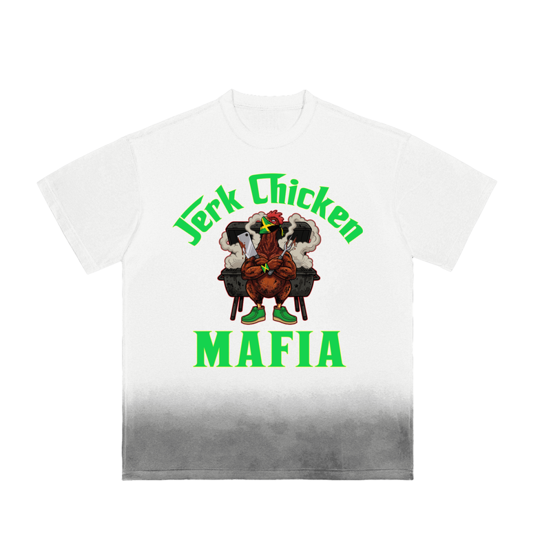 L.O.E.F. Life Jerk Chicken Mafia Sunfade Vintage Washed T-Shirt