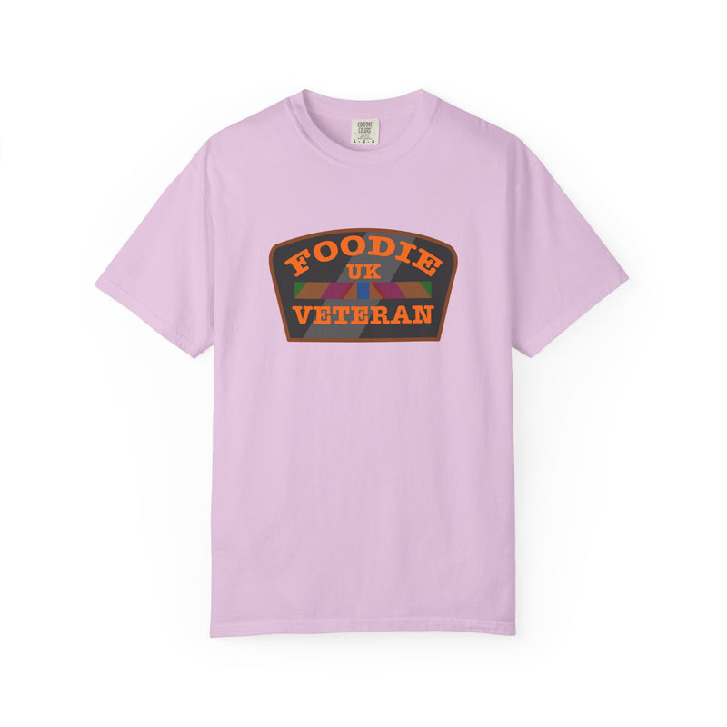 L.O.E.F Foodie Veteran UK Unisex Tee Shirt (Orange)